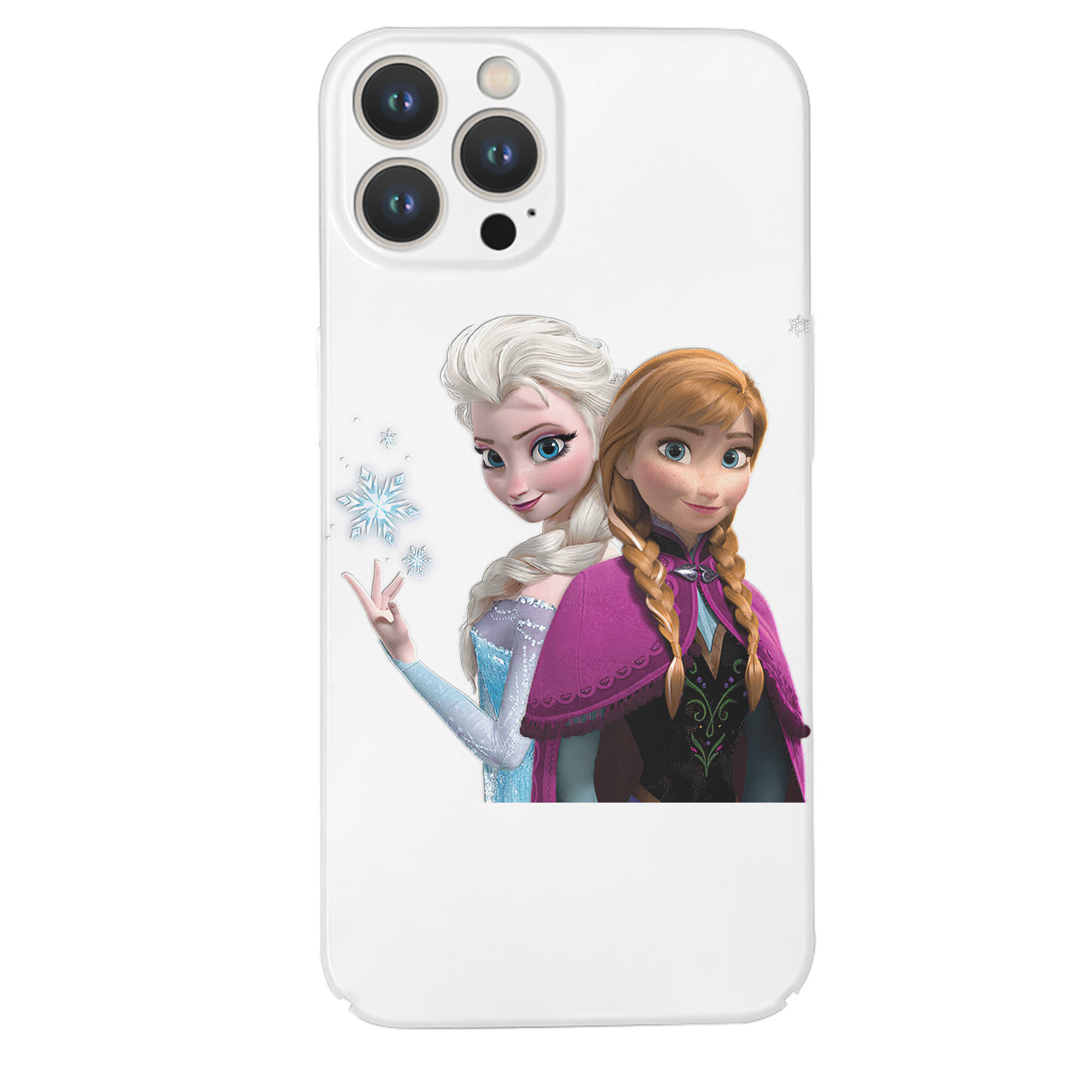 （画像用） アナと雪の女王 アンナ エルサ Frozen Anna Elsa 【iPhone 14シリーズ対応】ハードケース
